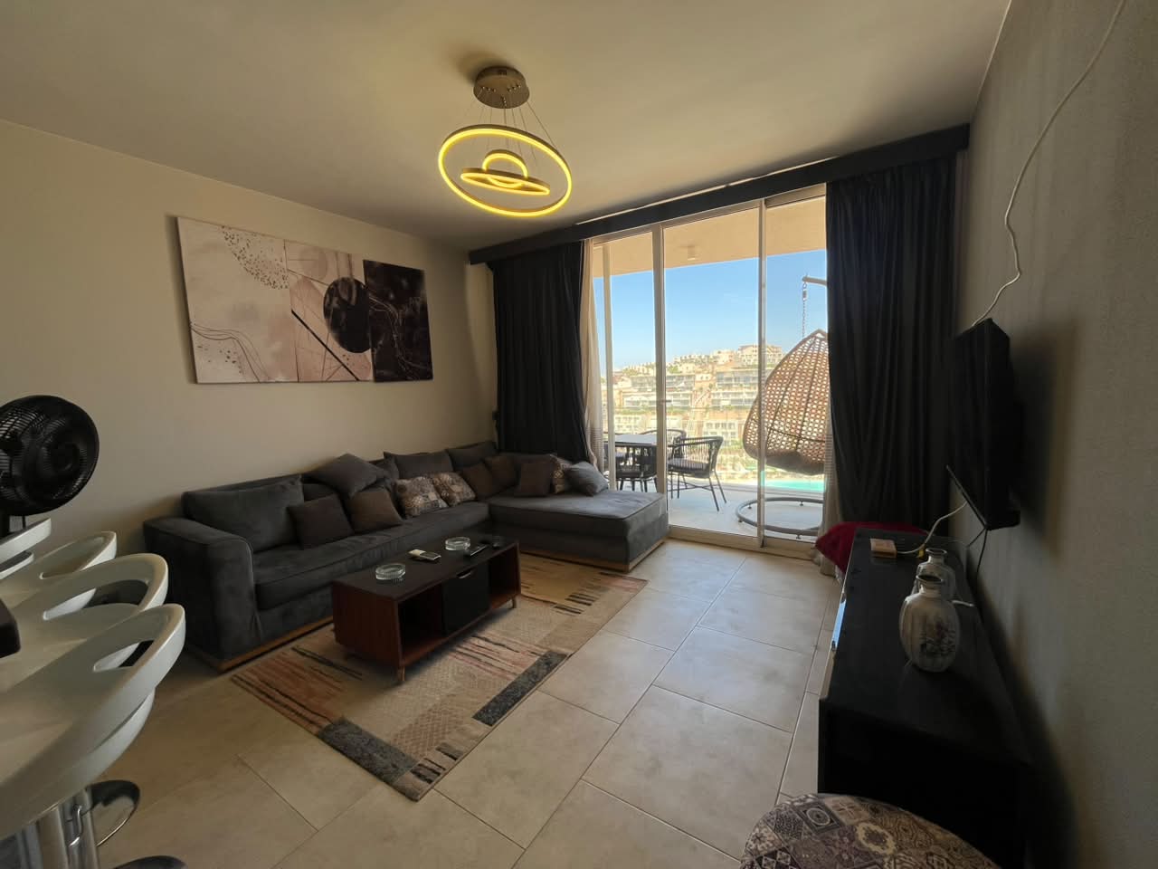 شاليه بغرفتَي نوم على البحيرة والبحر في العين السخنة, photo 3